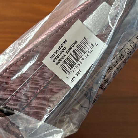 NWT Michael Kors Jet Set Top Zip Pouchette Crossbody Bag - Picture 8 of 8